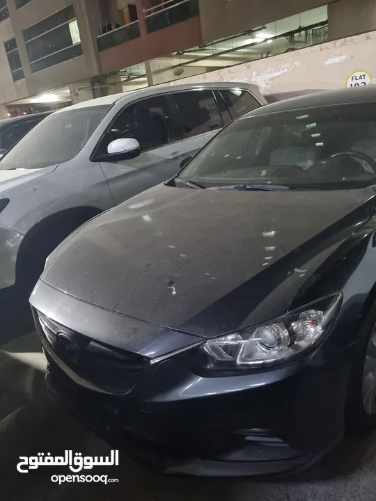 MAZDA 6 MODEL 2015 SEDAN GCC SPECS LESS KM VIN 8336