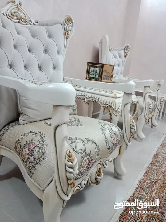 طقم كنب 7 مقاعد (استخدام عرسان)