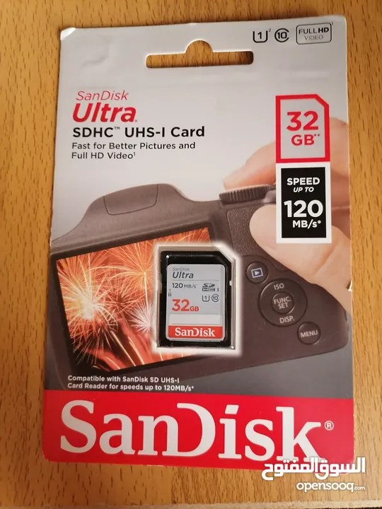 ميموري SanDisk بسرعات احترافية