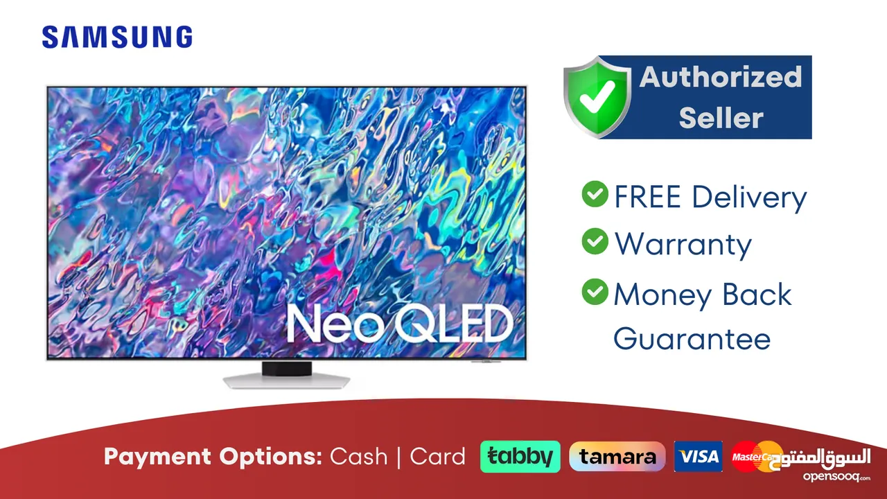 Samsung 65 inch Smart Neo QLED TV - 4K - Brand New - Warranty - Free Delivery - 32 43 50 55 75 85