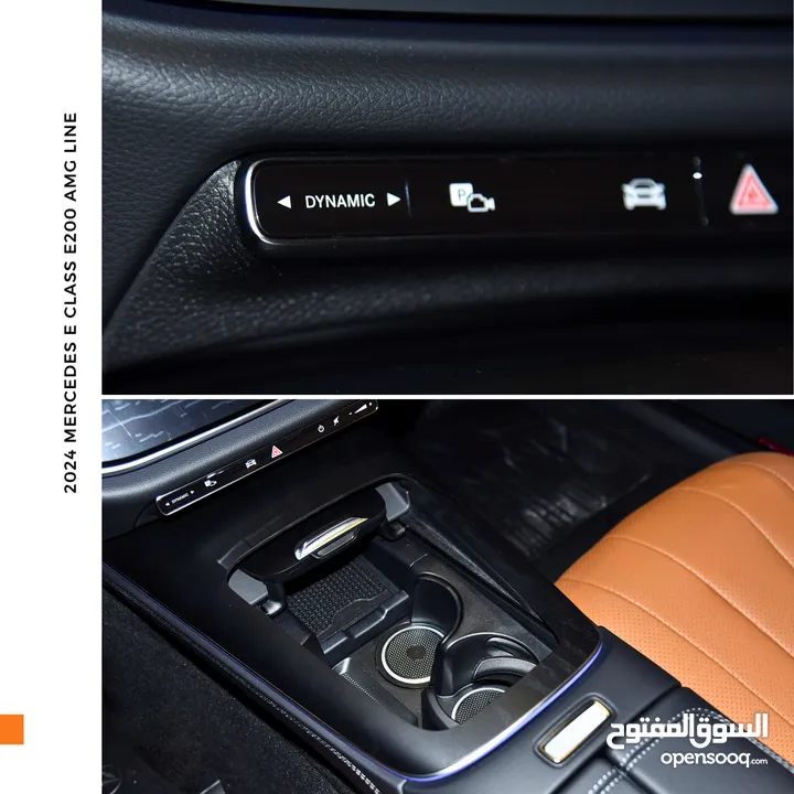 مرسيدس اي كلاس مايلد هايبرد نايت بكج 2024 Mercedes E200 Mild Hybrid AMG Kit Night Package