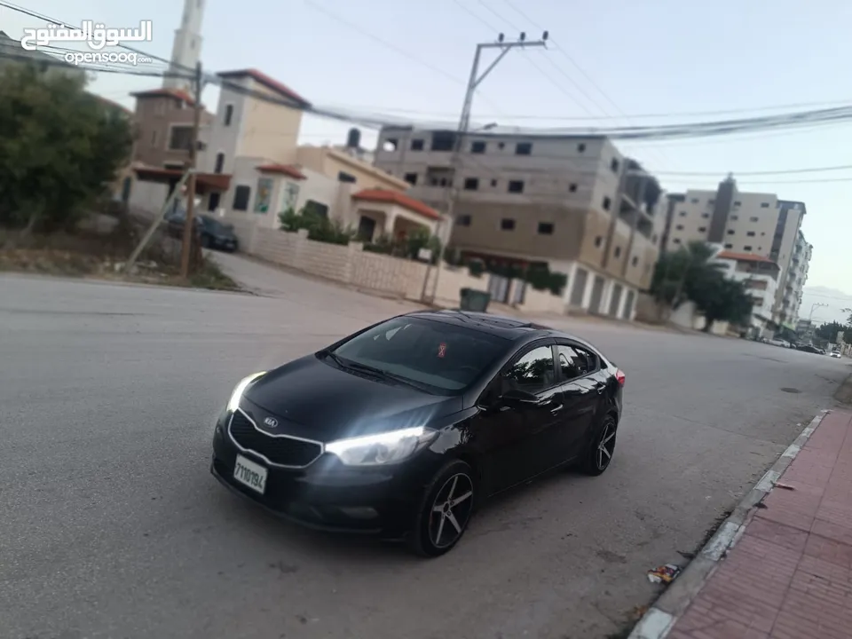 كيا سيراتو 2015 فل فتحه هوك ليدات بسعر حرق 39500 البدل وارد