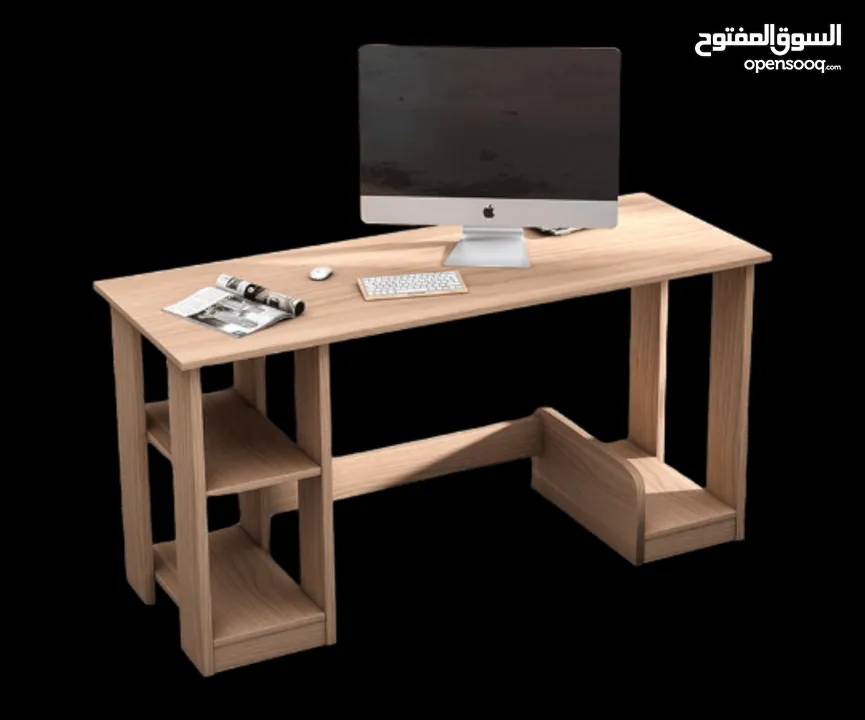 **ميز حاسبة خشبي صغير**  **المميزات:**  تصميم البسيط يجعله مناسبًا للاستخدام كمكتب كمبيوتر، او طاولة