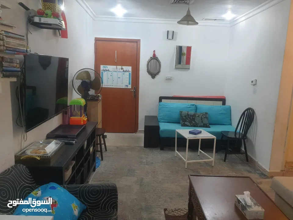 شقة مفروشة للايجار بالجابرية شهر 6 وعيد الاضحى المبارك