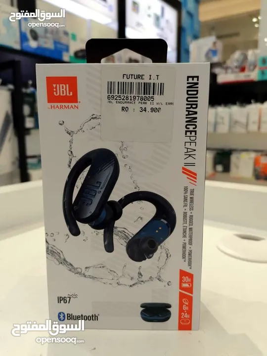 JBL Harman Endurancepeak II True Wireless Earphone سماعة أذن لاسلكية