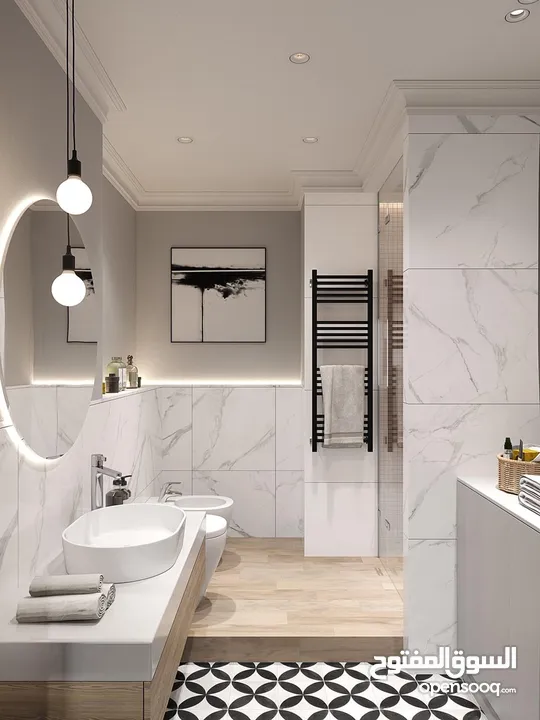 تصميم داخلي 3D وإشراف وتنفيذ