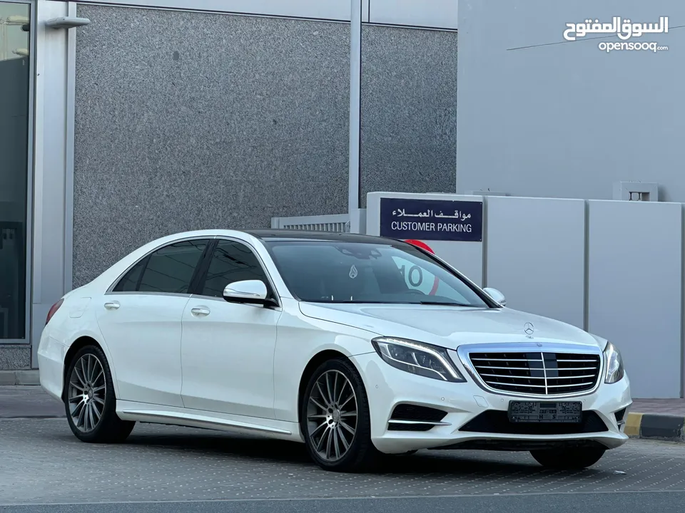 MERCEDES S-400 GCC 2015 GOOD CONDITION INSIDE AND OUT SIDE