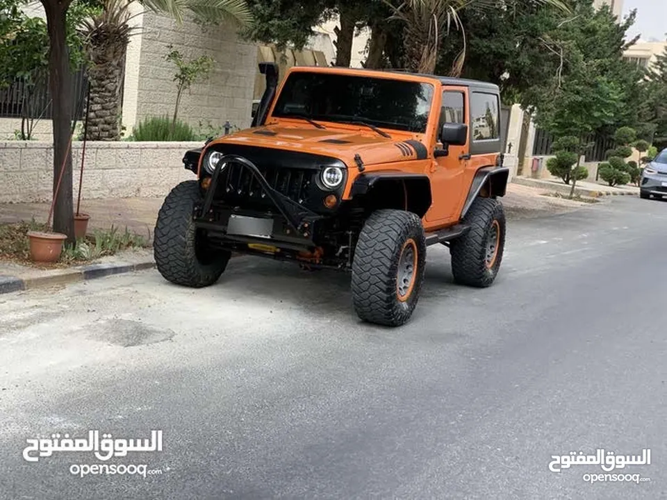 جيب رانجلر 2012 للبيع بسعر 15300