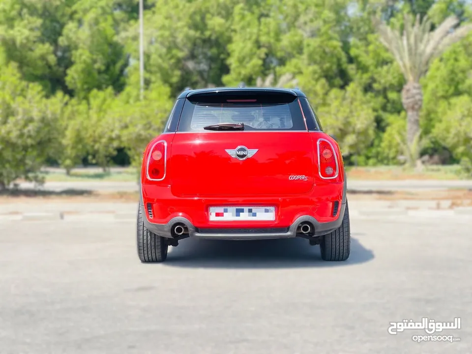 MINI COOPER COUNTRY MAN S 2011 MODEL FOR SALE