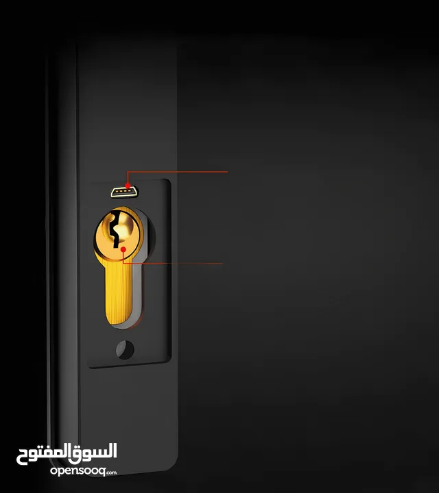 قفل باب ذكي - Smart door lock - F3 - عدد لا محدود من المفاتيح مع كل قفل