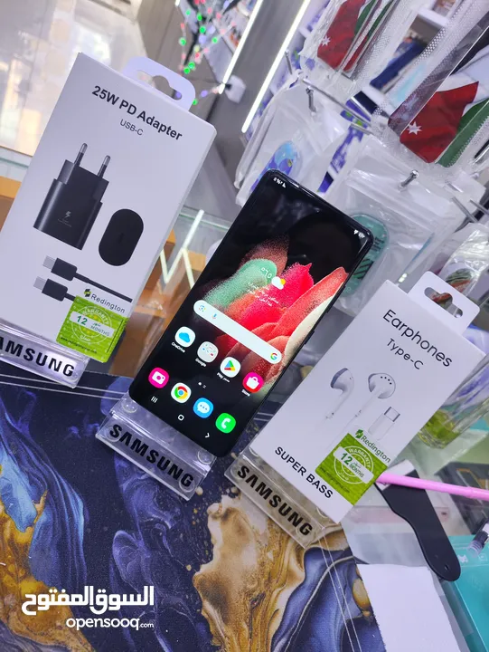 الترا عناا اشكال والوان S21 Altra Samsung بدون كرتونه جيجا 128 رام 16 معه بكج هدية متوفر توصيل