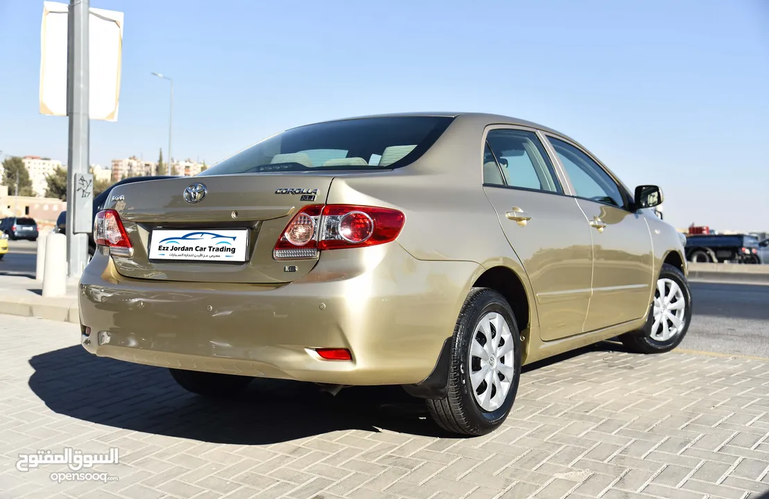 تويوتا كورولا XLi  بحالة الشركة Toyota Corolla XLi 2013