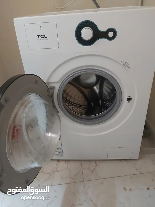 6 kg TCL washing mechine front load fully automatic