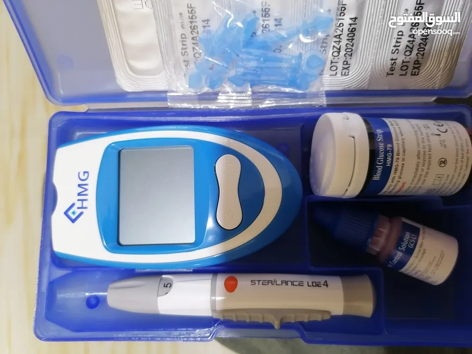 اجهزة قياس نسبة السكر في الدم عدد 3 اجهزة نوعيات مختلفه كما موضحه بالصور المرفقة استخدام قليل جدا