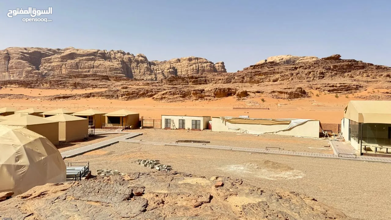 فرصة استثمارية منتجع وادي القمر السياحي الفاخر (Investment opportunity: Moon Valley Luxury Resort)