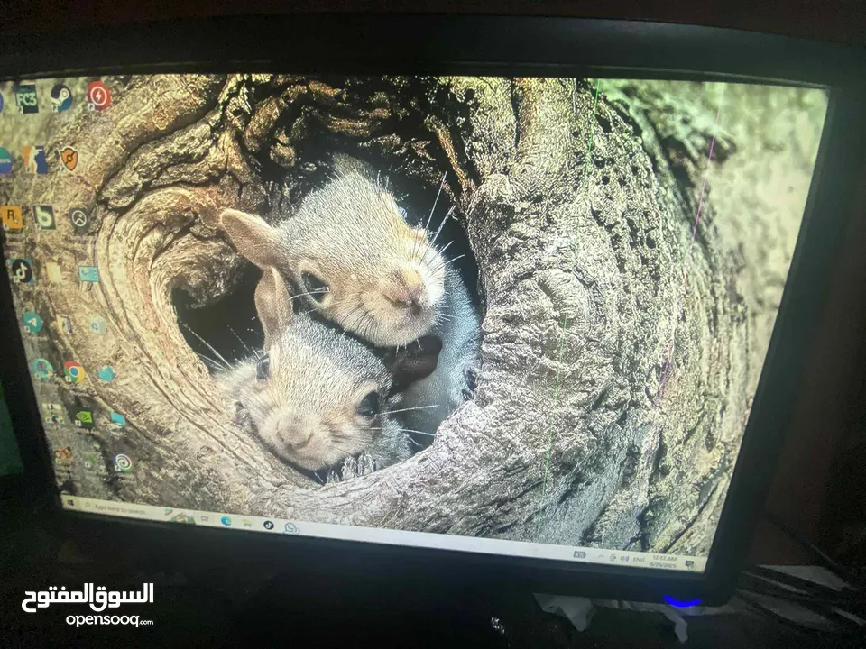 كمبيوتر i5وكرت شاشه1050