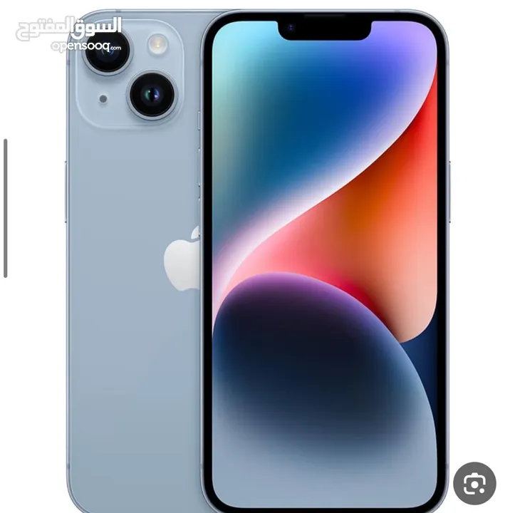 iPhone 14 256 (كفاله الوكيل الرسمي ) cell bay  كفاله عربي شرق اوسط سنتين من ابل apple