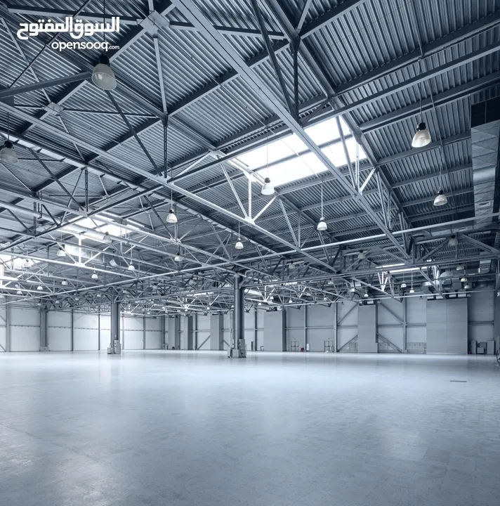 : للايجار مخزن بالشعيبة مساحة 2500 م وارتفاع 8 م - For rent warehouse in al shuwaiba 2500 M ,8 heigh