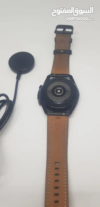 SAMSUNG GALAXY WATCH 3 SIZE 45MM BLACK LEATHER BAND