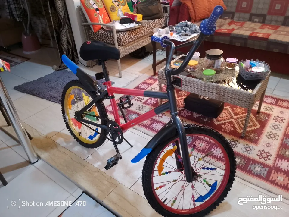 بسكليت BMX اصلي قياس 20  انش بريك رجل بحاله ممتازه بسعر مناسب