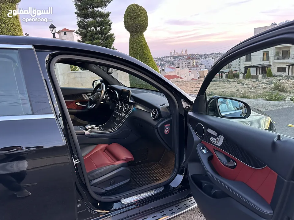 مرسيدس Glc 350e coupe 2019 وارد الشركة غرغور في حالة الوكالة وكفالة البطارية من الشركة لحد الآن