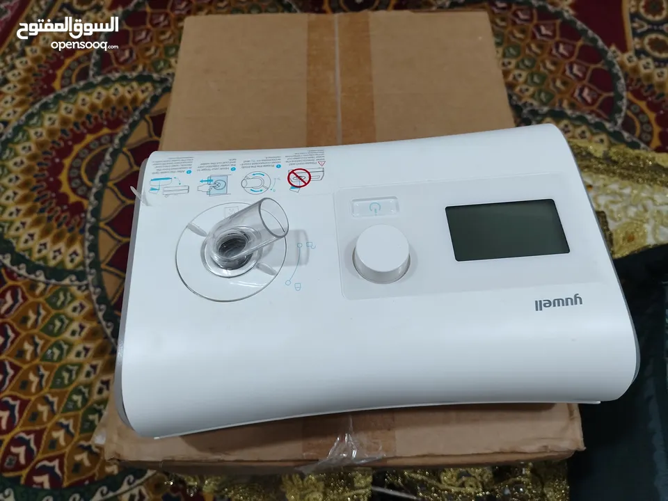 للبيع جهاز CPAP ماركة Yuwell  الحالة: فتح كرتونة فقط (كسر زيرو). المميزات: جهاز عالي الجودة