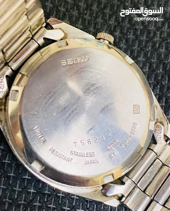 ساعة سايكو ياباني أصليه بها 21 جوهرة ياقوت أوتوماتيك بدون بطاريه