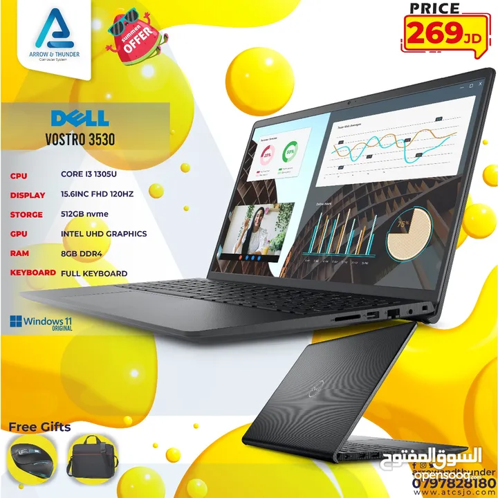 لابتوب ديل اي 3 Laptop Dell i3 بافضل الاسعار