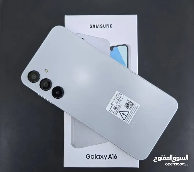 مستعمل ايام Samsung A16 رام 8 و 12 جيجا 128 و 256 مكفول بالشركة أغراضة والكرتونه الأصلية متوفر توصيل