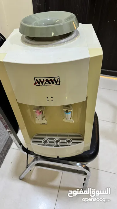 كولر ماء ماركة WAW مستخدم بحالة ممتازة جداً  صناعة كوريا