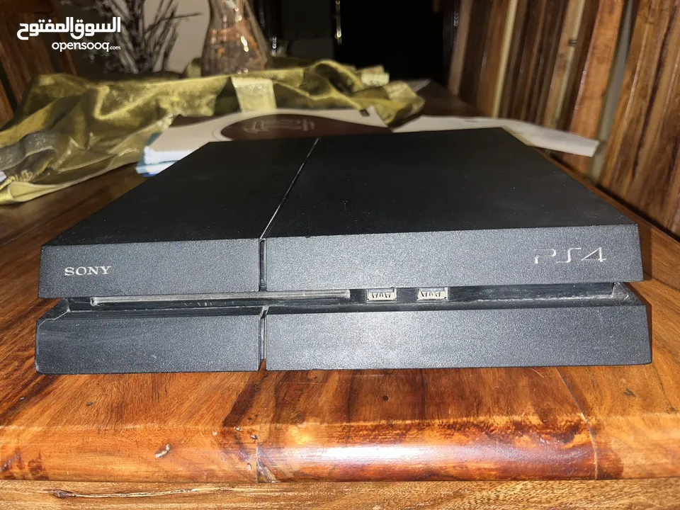 PlayStation 4 with a controller