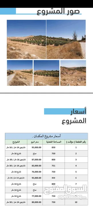 ارض مميزة للبيع في شفا بدران حوض المكمان