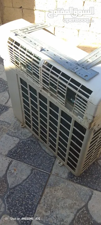 مكيف تشيكو طن ونص بحالا جيده
