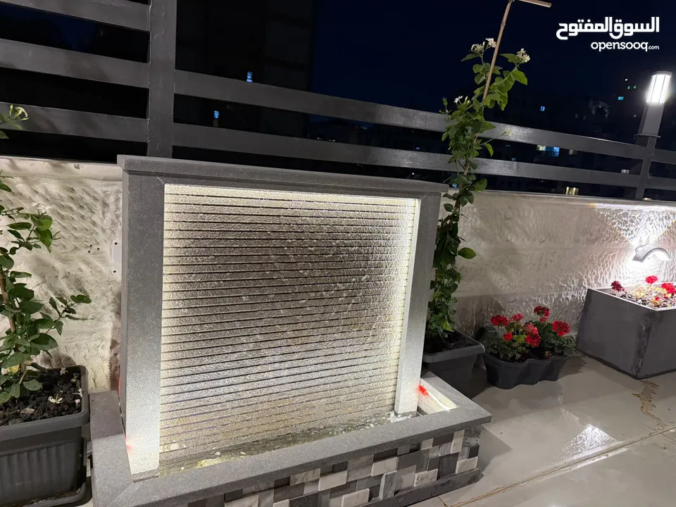 تصميم شلالات و نوافير وفيربليس و باربكيو وتركيبها وصيانتها
