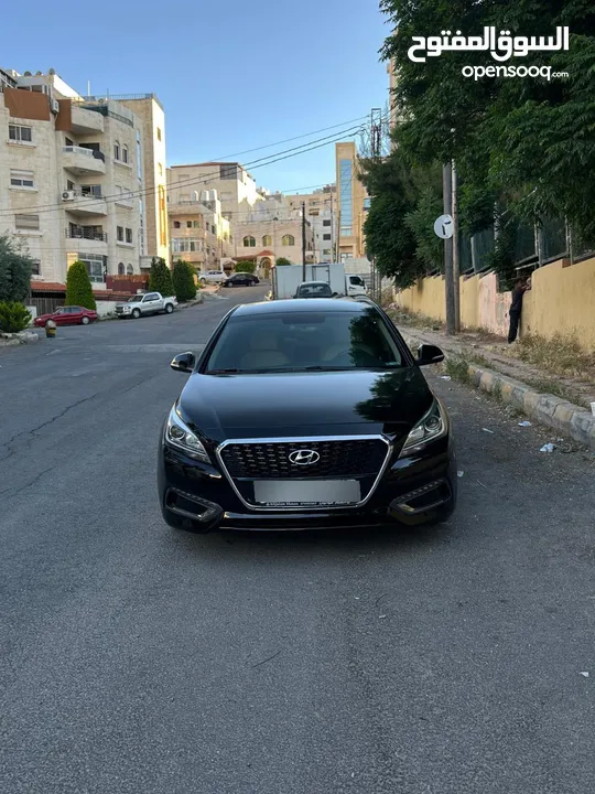 هيونداي سوناتا هايبرد موديل 2017 فحص كامل 7 جيد بحال الوكاله