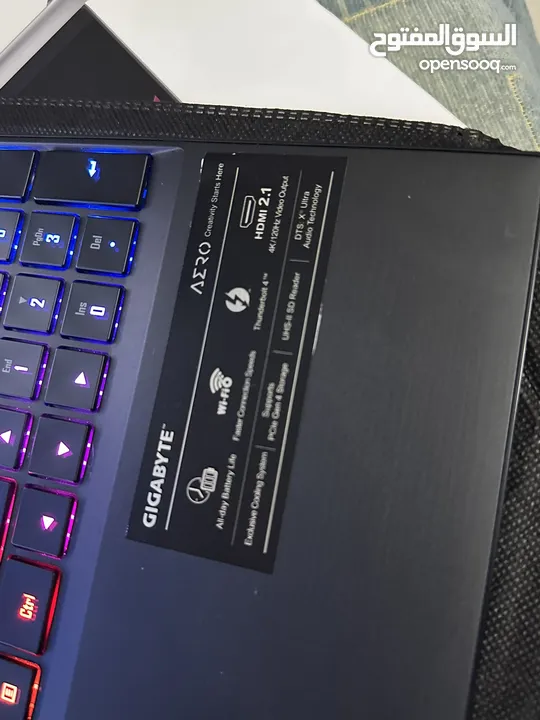 Gigabyte Aero 15 oled غيمنغ لابتوب بسعر مغري جدا