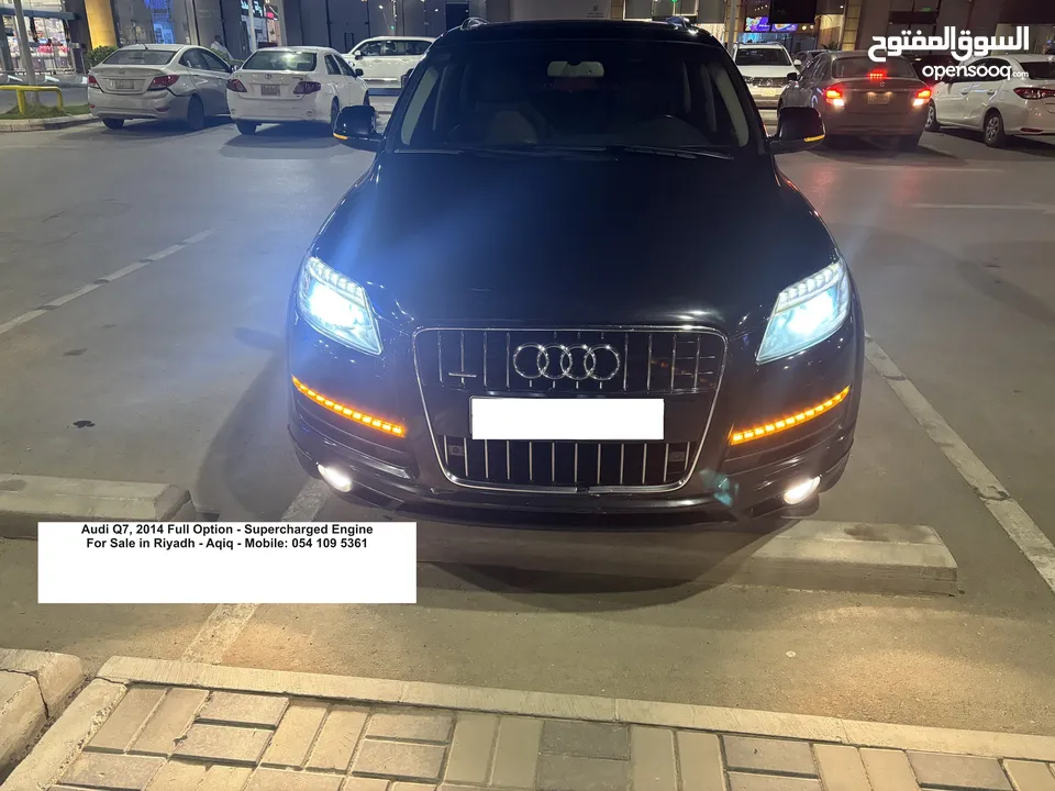 Audi Q7 - 2014 - Full Option -