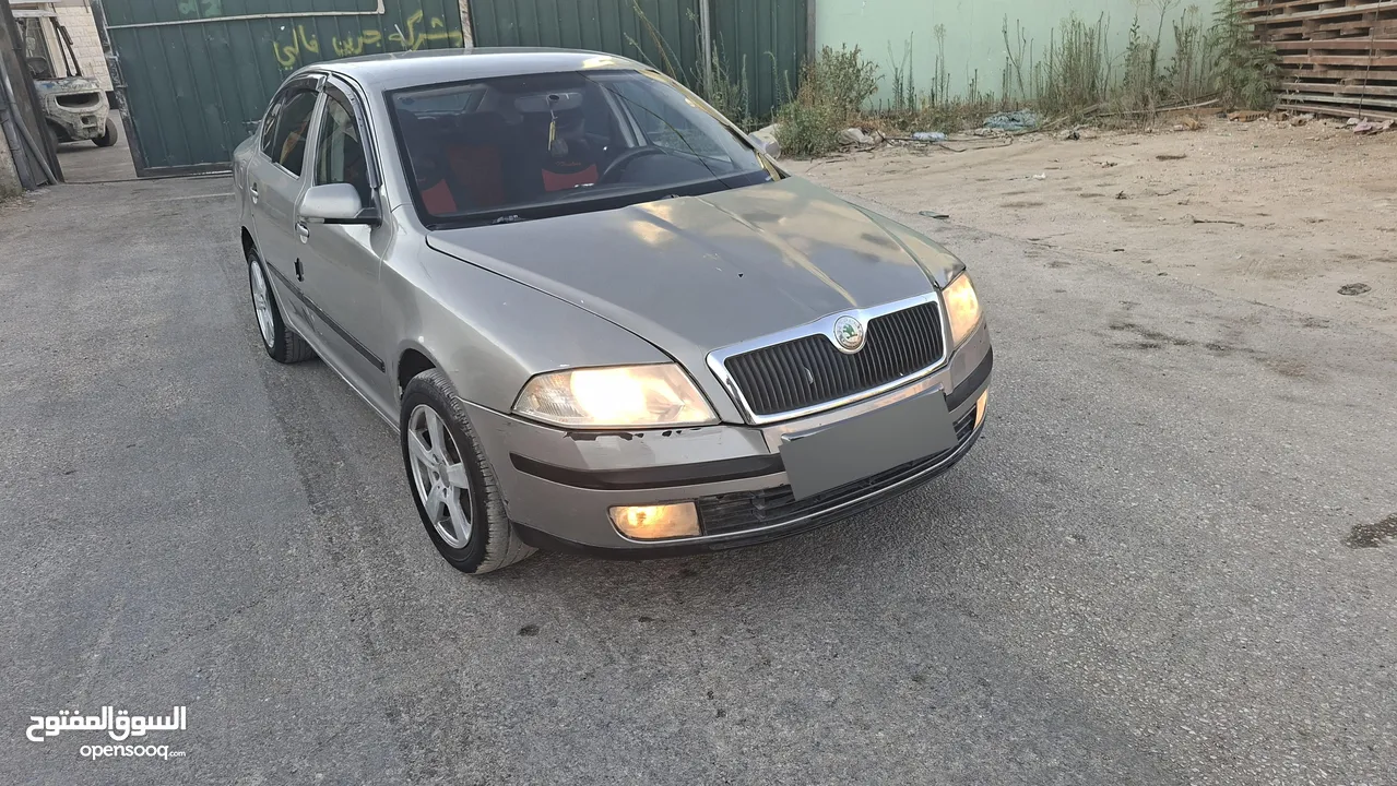 سكودا نيو موديل 2008ديزل _ماتور 1900تربوا_غيار عادي فحص نظيف وسعرحرق كاش وقت المعاينة قطارة سوللر