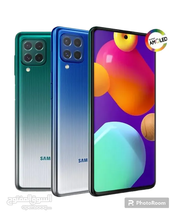 اخو الجديد Samsung M62 بدون كرتونة هدية كفر ولزقة وشاحن الاصلي متوفر خدمة التوصيل