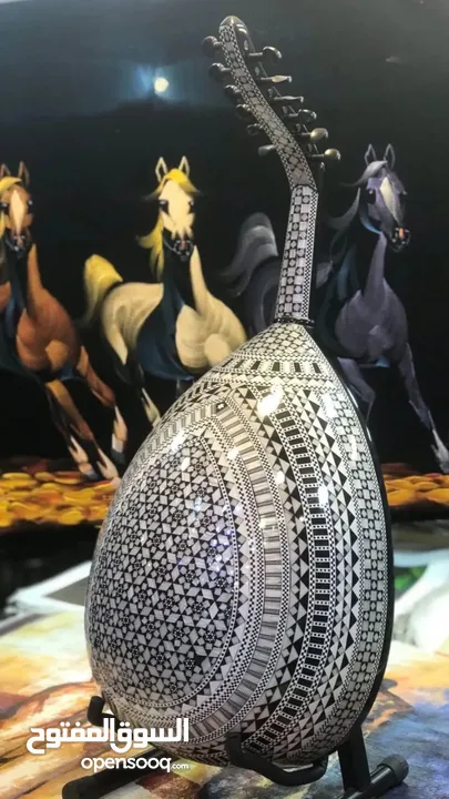 عود جوهرة آلفن صدف يدوي