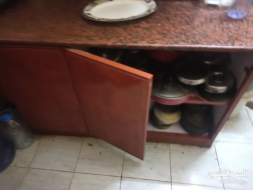 مطبخ رخام شغل سعودي نظيف جدا
