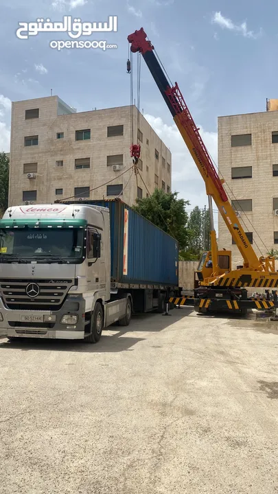 ونشات كرين جميع انواع الروافع للايجار باسعار مناسبه للجميع