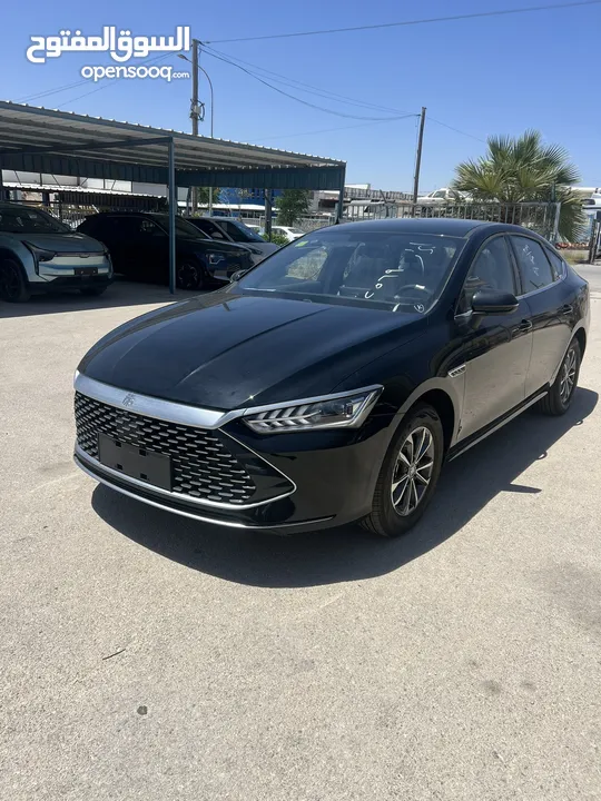 Byd Qin plus -plug in hybrid 2024 zero زيرو لون اسود وفيراني السعر شامل تنازل وتامين وكفاله وشاحن