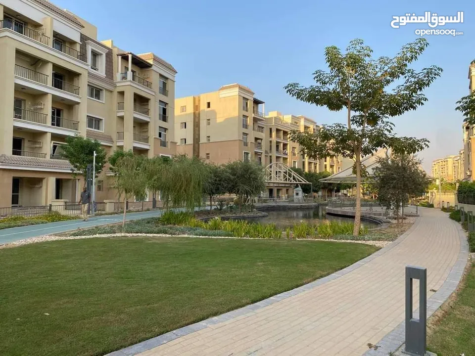 Sarai - Sheya  استوديو بجاردن للبيع في اميز مرحله في كمبوند سراي         مساحه:- 57 م + جاردن 24م