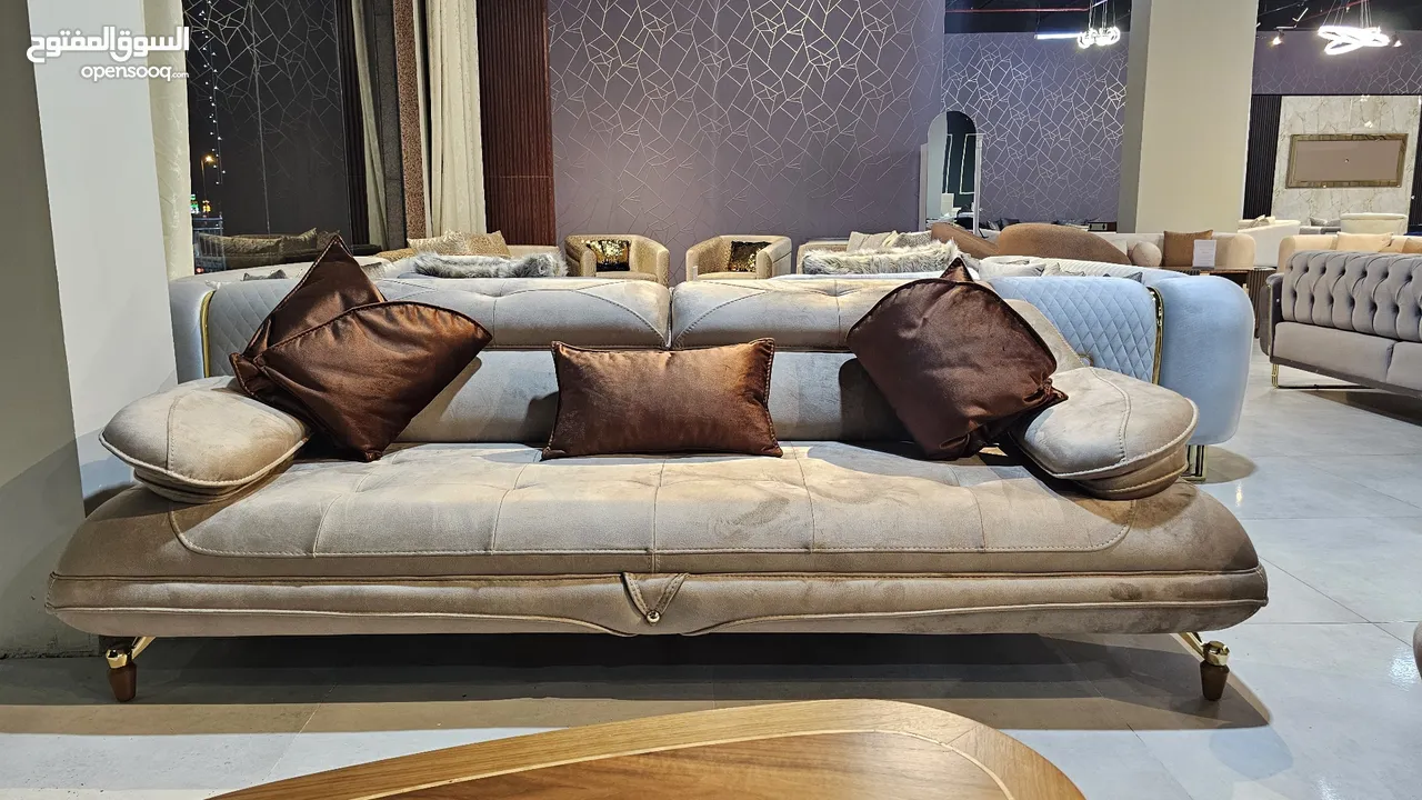 مفروشات أسطنبول - İSTANBUL FURNİTURE كنبات للصالات - غرف الجلوس / Sofa set