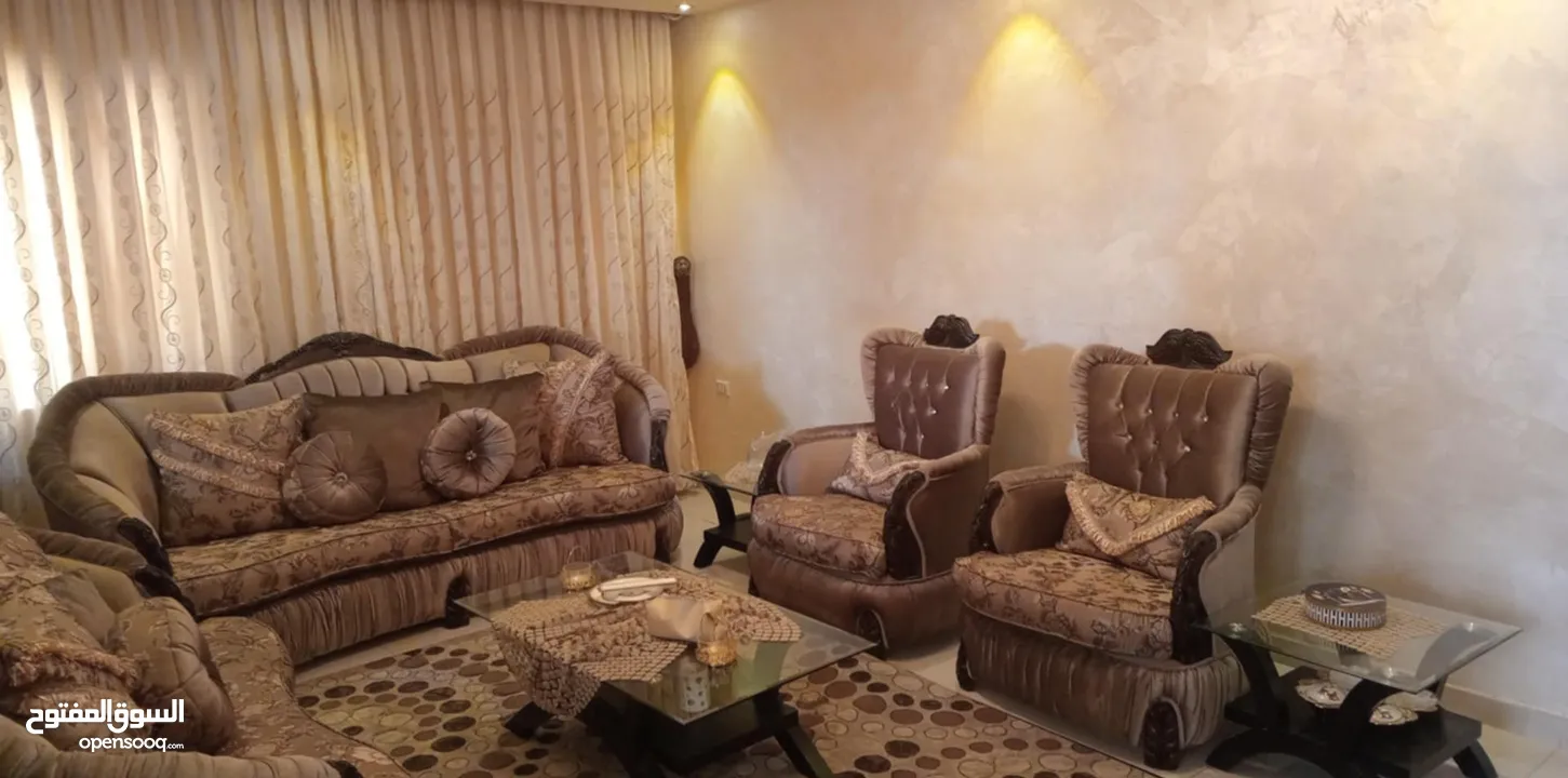 طقم كنب نخب اول خشب زان اصلي