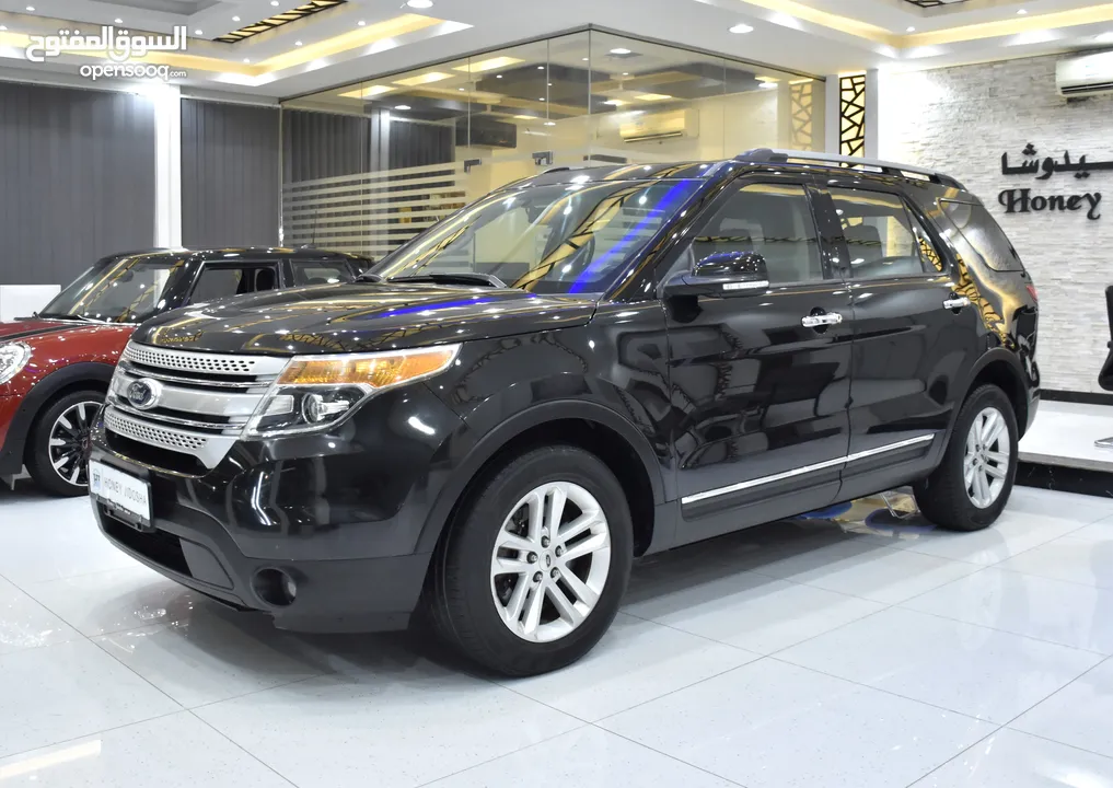 Ford Explorer XLT 4WD ( 2015 Model ) in Black Color GCC Specs