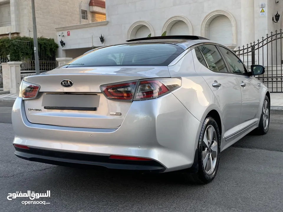 كيا أوبتما  هايبرد موديل 2015 وارد الوكاله ومالك واحدمن الشركة((ممشى 89 الف km))