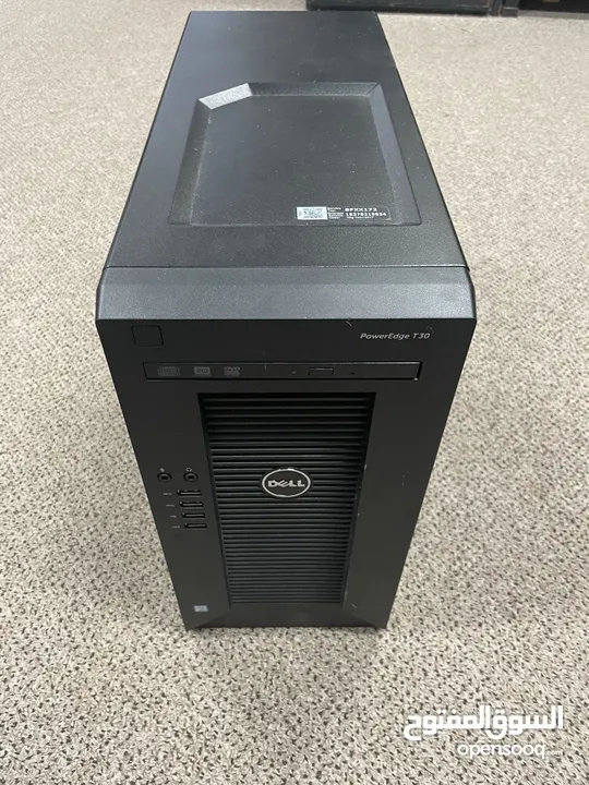 Dell PowerEdge T30 tower Server - 1 x Intel Xeon E3-1225 v5 Quad- 2TB HHD  32GB SSD 512 m.2 NVME