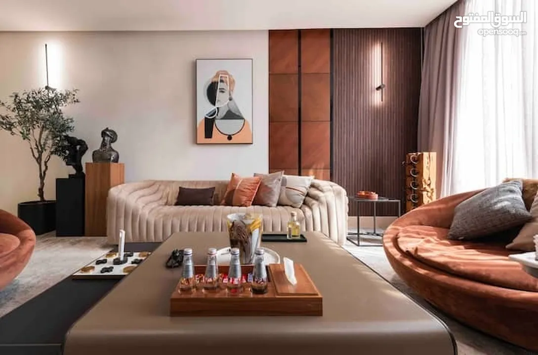 شقة فاخرة مفروشة للإيجار في عبدون - Luxury furnished apartment for rent in Abdoun